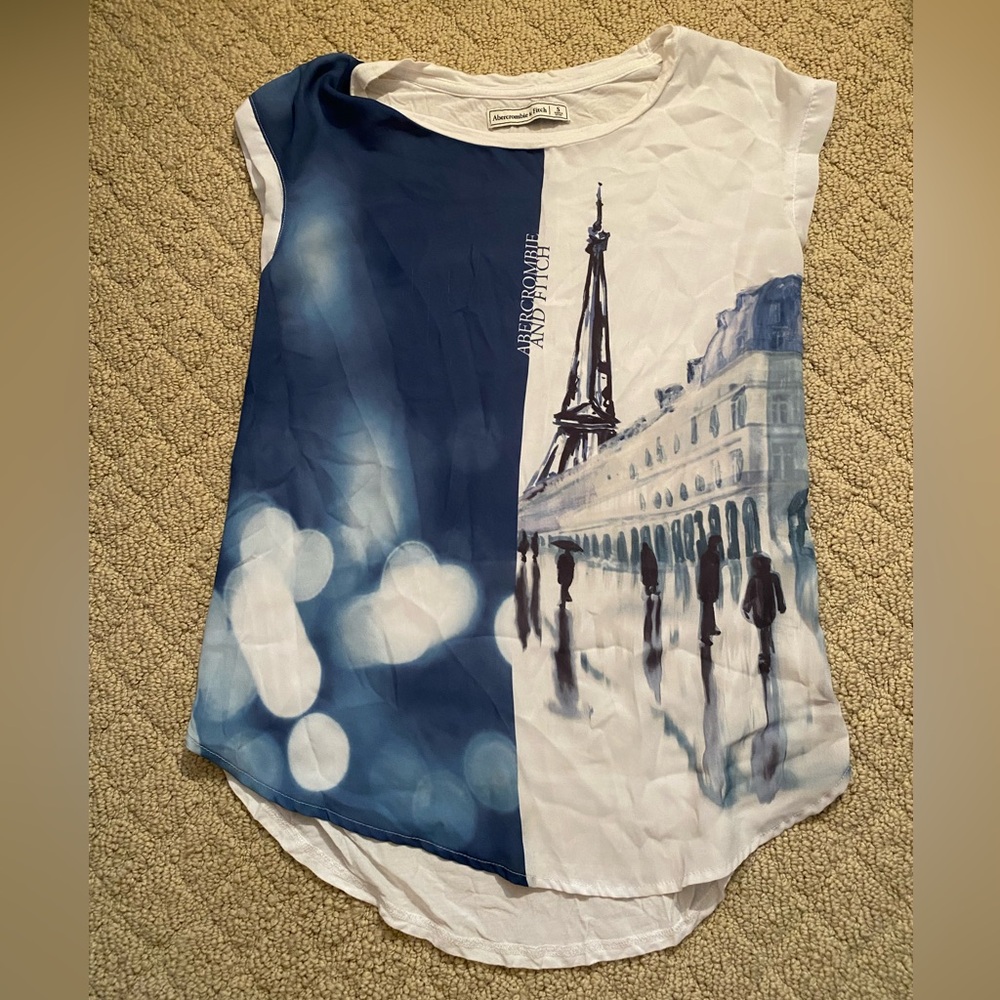 Abercrombie and Fitch printed top